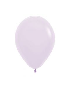 Lilac Pastel Matte Balloons 12cm