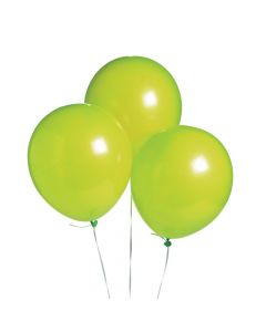 Lime Green 11" Latex Balloons