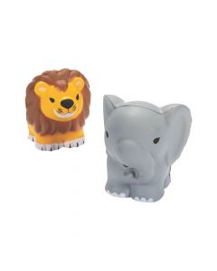Lions and Elephants Slow-Rising Squishies