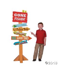 Little Fisherman Directional Sign