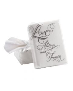 Love Wedding Facial Tissue Pocket Packs