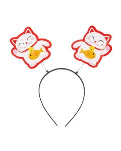 Lucky Cat Head Boppers - 12 Pc.