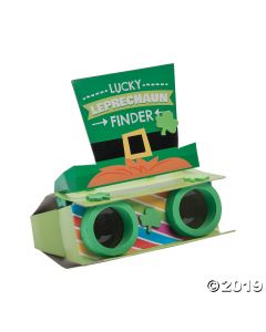 Lucky Leprechaun Binoculars Craft Kit