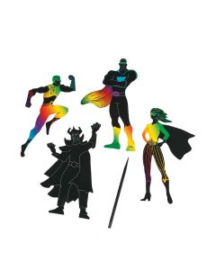 Magic Color Scratch Superheroes
