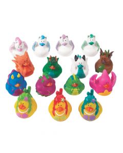 Magical Characters Rubber Duckies Assortment