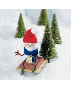 Marshmallow Snowman Christmas Ornament Craft Kit