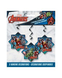 Marvel Comics the Avengers Hanging Swirls