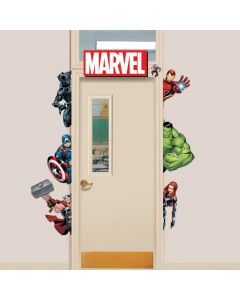 Marvel Superhero Door Border