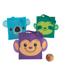 Medium Monkey, Koala and Sloth-Shaped Tote Bags