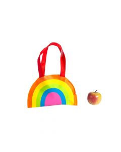 Medium Rainbow-Shaped Tote Bags
