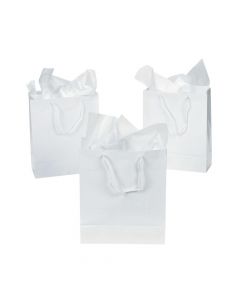 Medium White Gift Bags