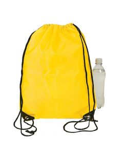 Medium Yellow Drawstring Backpacks