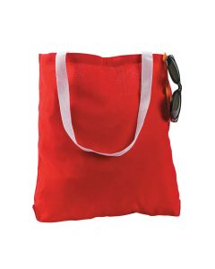 Meduim Red Canvas Tote Bags