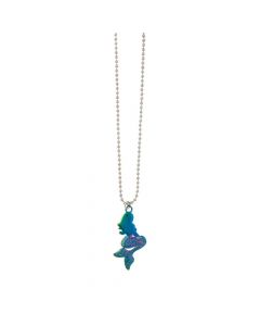 Mermaid Sparkle Silhouette Necklaces
