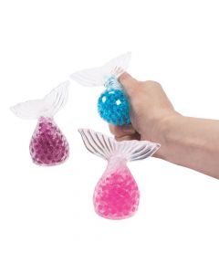 Mermaid Tail Water Bead Squeeze Toys