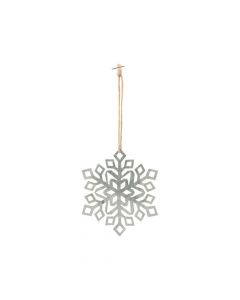 Metal Snowflake Ornaments
