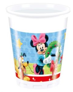 Mickey Christmas Time Plastic Cups