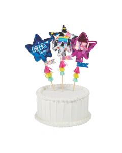 Mini Balloon Cake Toppers