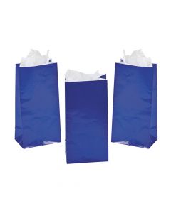 Mini Blue Treat Bags