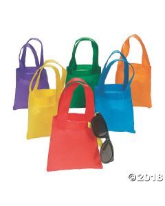 Mini Bright Color Tote Bags