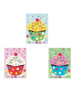 Mini Cupcake Sticker Scenes