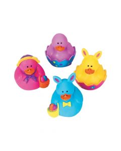Mini Easter Rubber Duckies