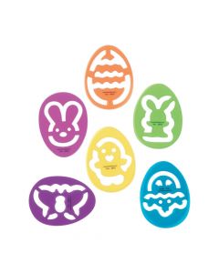 Mini Easter Stencil Shapes