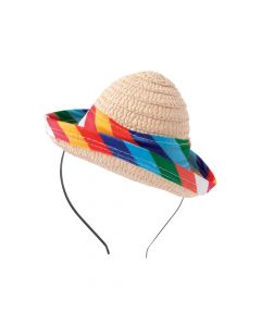 Mini Fiesta Sombrero Headbands