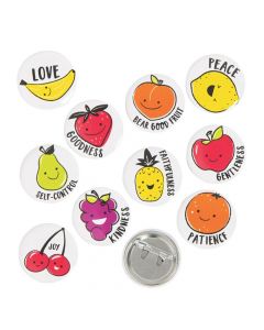 Mini Fruit of the Spirit Buttons