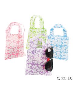 Mini Hibiscus Tote Bags