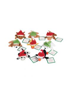 Mini Holiday Stuffed Animals