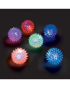 Mini Light-Up Spike Balls