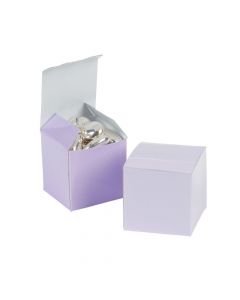 Mini Lilac Favor Boxes
