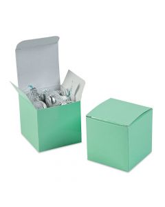 Mini Mint Green Favor Boxes