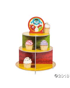 Mini Monster Cupcake Stand