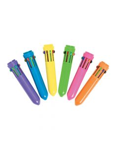 Mini Neon Shuttle Pens
