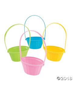 Mini Pastel Easter Baskets