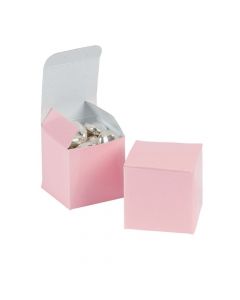 Mini Pink Favor Boxes