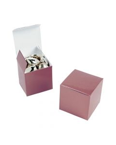 Mini Rose Gold Favor Boxes