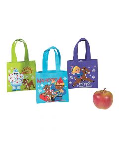 Mini Rudolph the Red-Nosed Reindeer Tote Bags