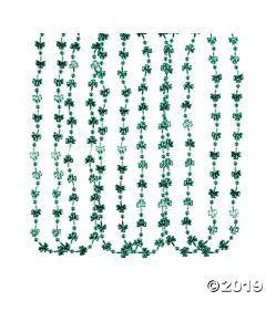 Mini Shamrock Bead Necklaces