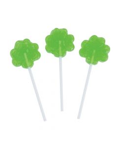 Mini Shamrock Lollipops