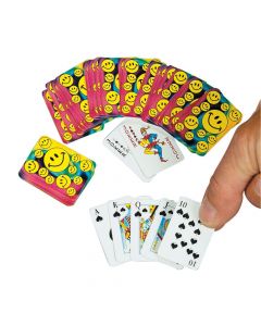 Mini Smile Face Playing Cards