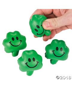 Mini Stress Toy Shamrocks