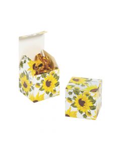 Mini Sunflower Favor Boxes