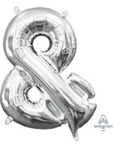 Mini Symbol & Silver Foil Balloon