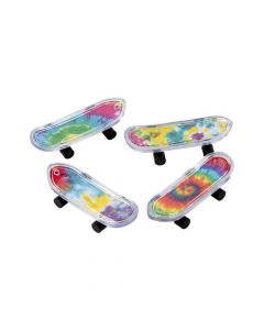 Mini Tie-Dyed Skateboards - 36 Pc.