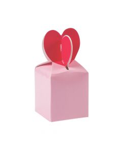 Mini Valentine Heart Favor Boxes