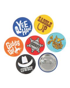 Mini Western Buttons