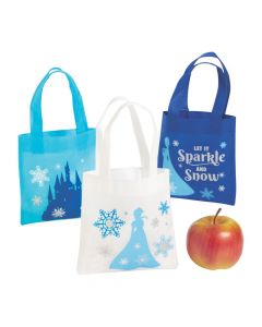 Mini Winter Princess Tote Bags